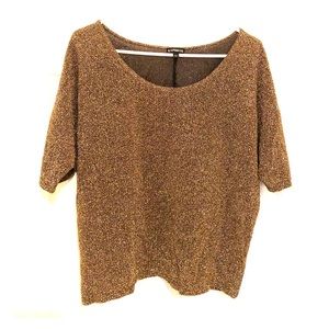 Gold glitter top